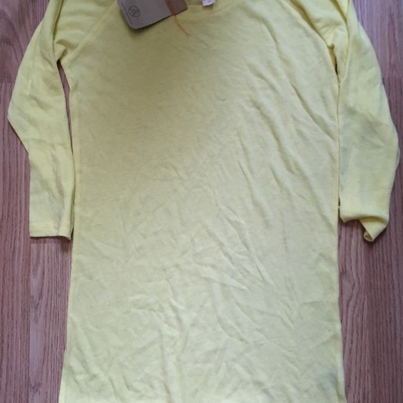 NWT Alternative Eco Gauze Baseball Tee - Picture 6 of 7